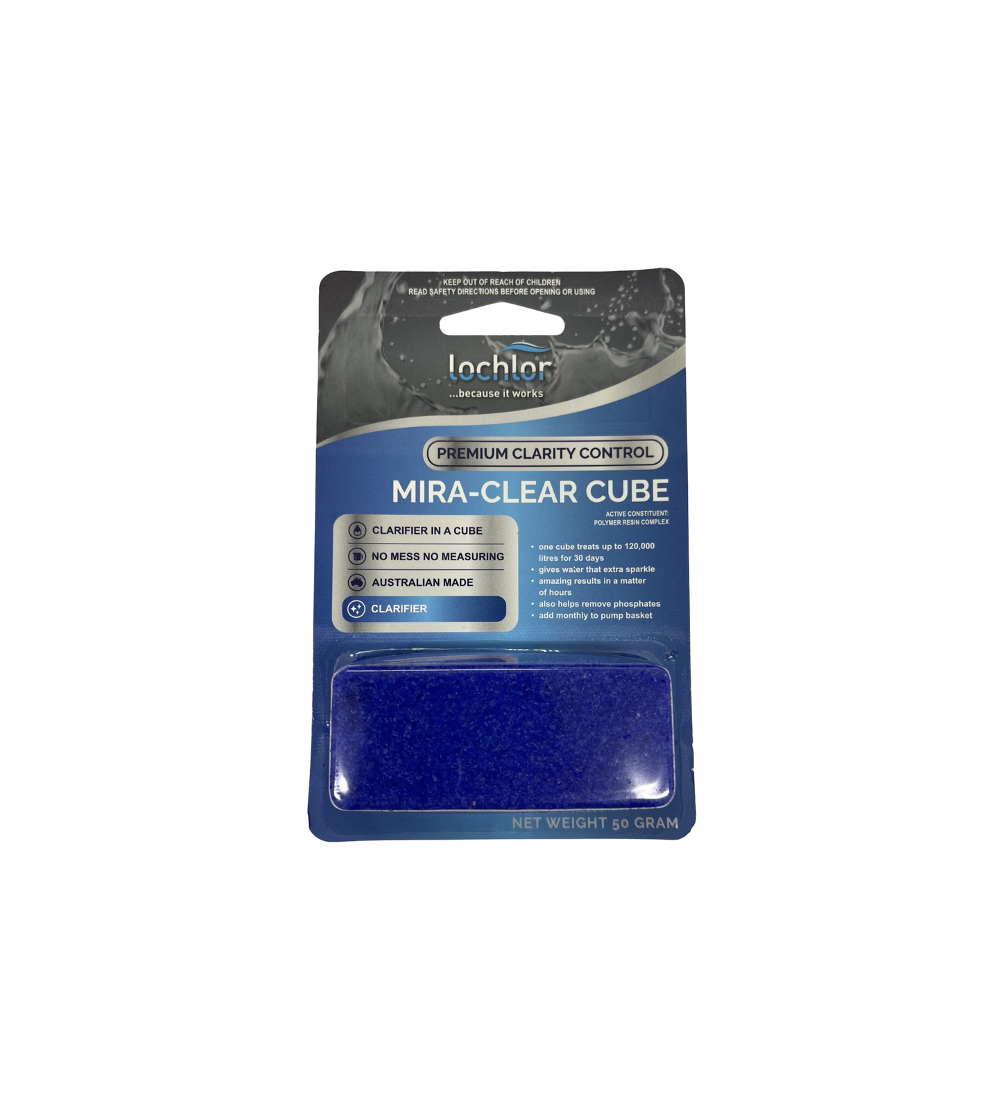 LoChlor Mira-Clear Cube 50g