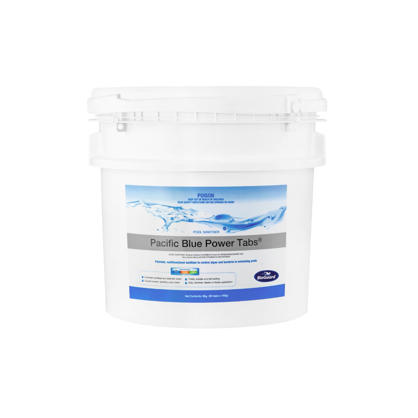 Pacific Blue Power Tabs 8kg Pail