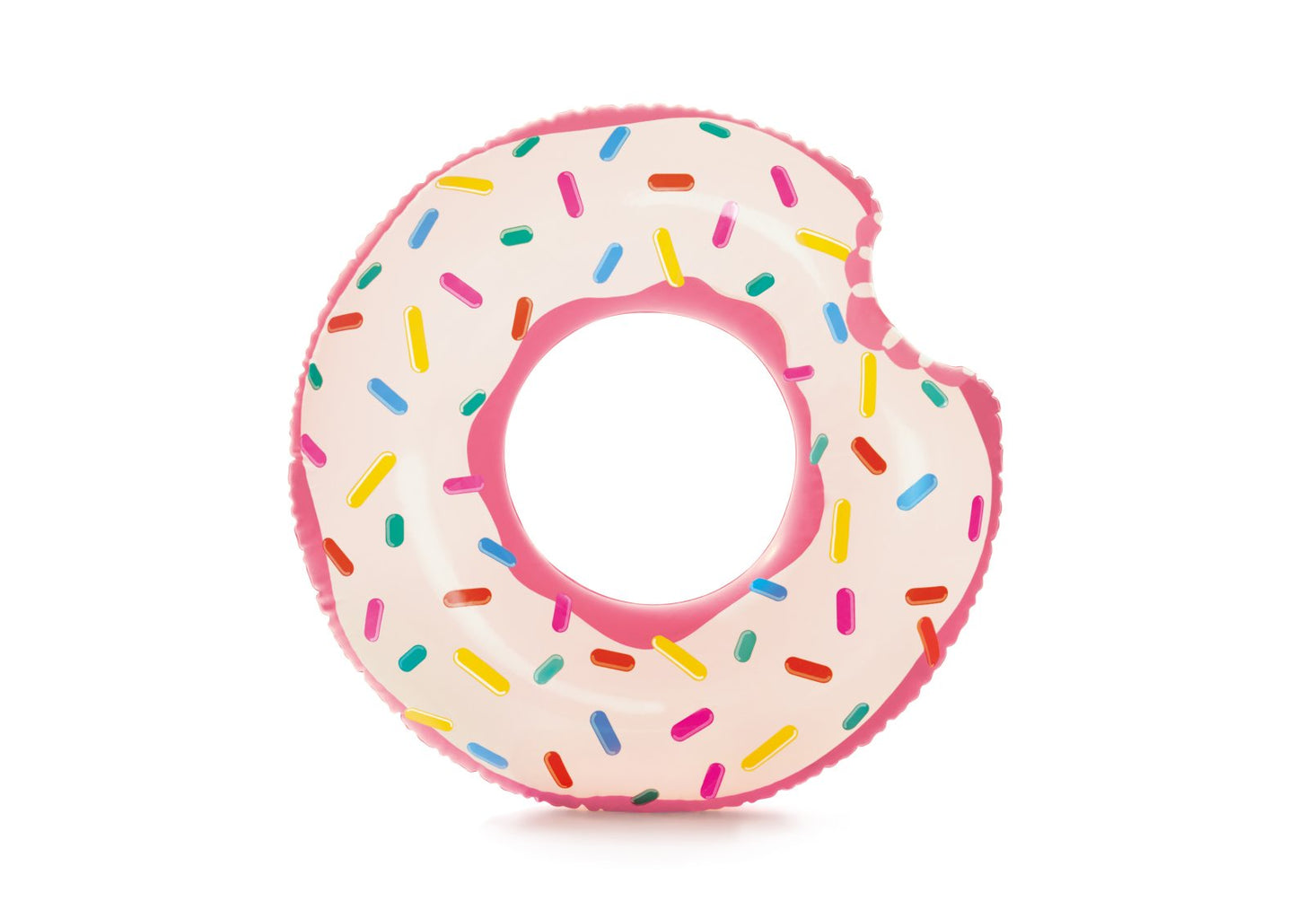 Rainbow Donut Tube (Pink) 94cm x 23cm