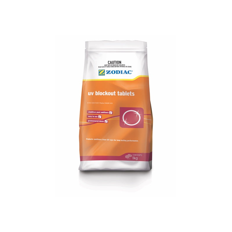 Zodiac UV Blockout Tablets 1kg