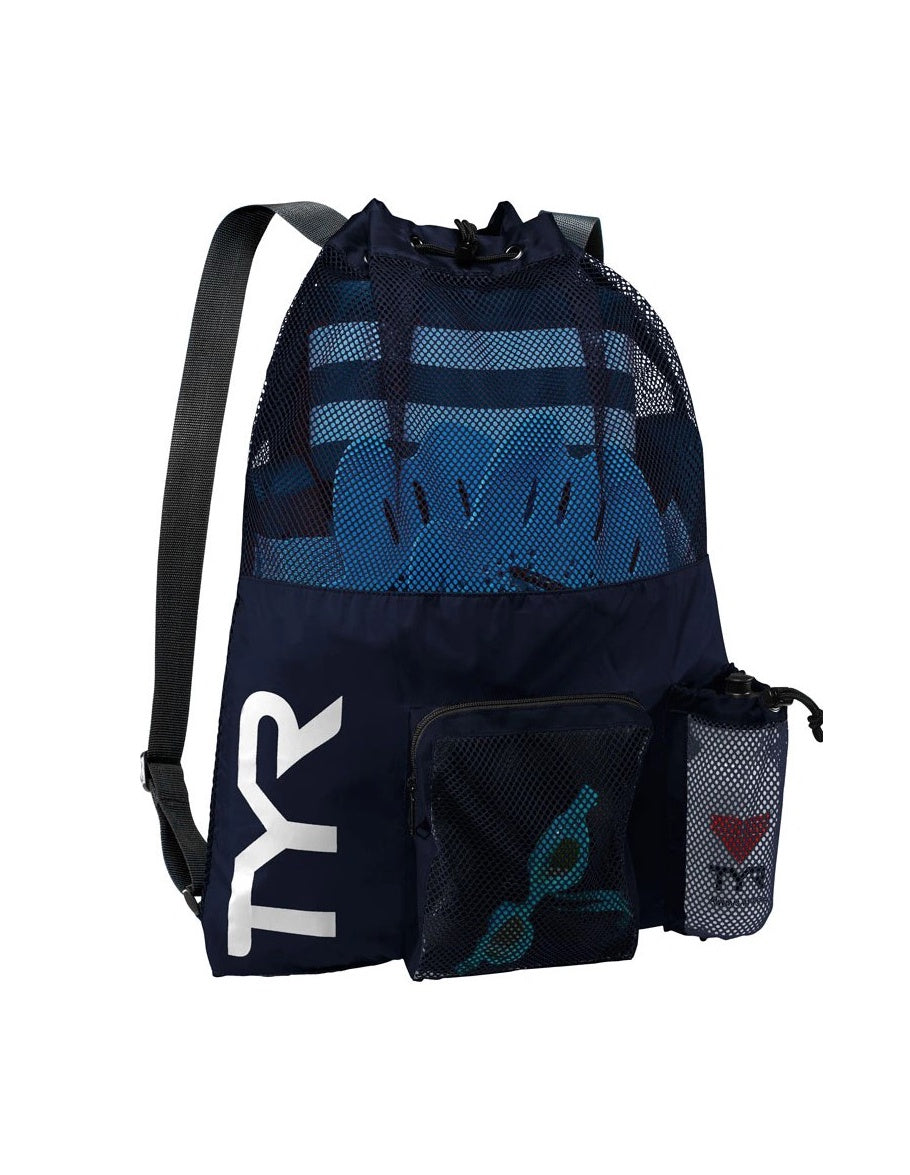 TYR Big Mesh Mummy Backpack - Navy