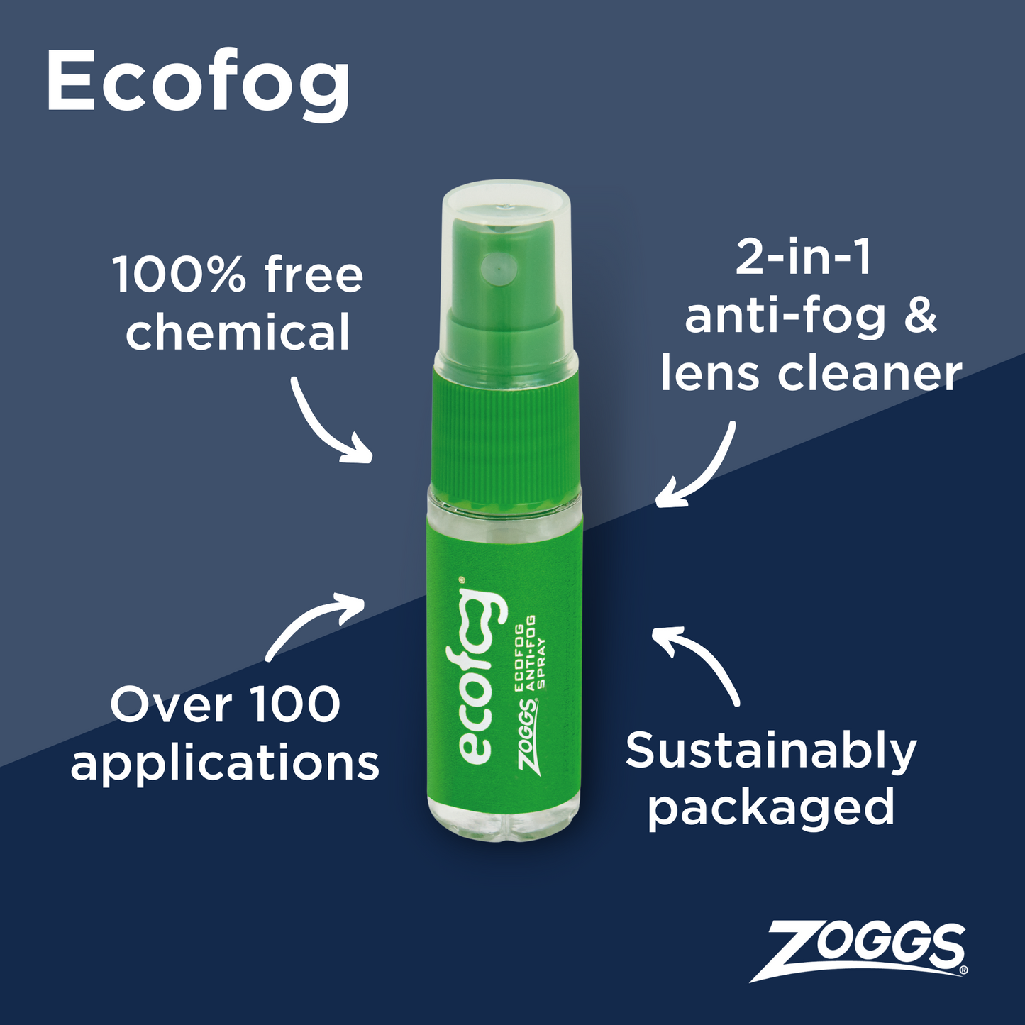 Zoggs Eco-Fog Anti Fog Spray