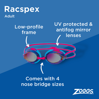 Zoggs Racespex Mirror Goggles