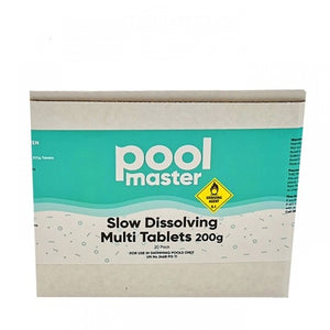Pool Master Tri-Chlor Multi 200g Tablets - 20pk